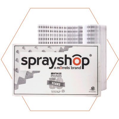 Booth Air Output Filter Paper
