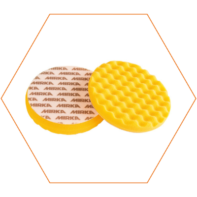 Yellwo Waffle Foam Pads Hex.Png